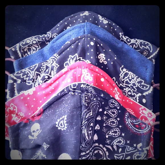 Hand Crafted Accessories - 100% Cotton Face Mask Lot